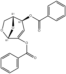 .beta.-D-erythro-Hex-2-enopyranose, 1,6-anhydro-3-deoxy-, dibenzoate