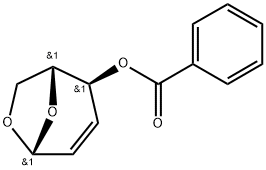 .beta.-D-erythro-Hex-2-enopyranose, 1,6-anhydro-2,3-dideoxy-, benzoate
