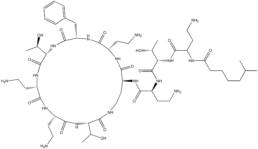N2-(6-Methylheptanoyl-L-A2bu-L-Thr-L-A2bu-)cyclo(L-A2bu*-L-A2bu-L-Phe-L-Thr-L-A2bu-L-A2bu-L-Thr-)
