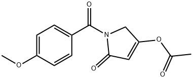[1-(4-methoxybenzoyl)-5-oxo-2H-pyrrol-3-yl] acetate