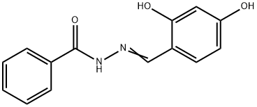 Benzoic acid N'-[(2,4-dihydroxyphenyl)methylene] hydrazide