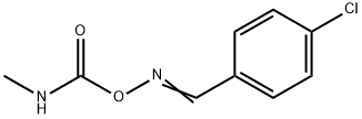 Benzaldehyde, 4-chloro-, O-((methylamino)carbonyl)oxime