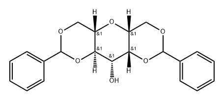 L-glycero-D-galacto-Heptitol, 2,6-anhydro-1,3:5,7-bis-O-(phenylmethylene)-