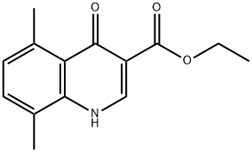 4-Hydroxy-5,8-dimethylquinoline-3-carboxylic acid ethyl ester