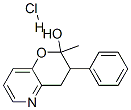 2H-Pyrano[3,2-b]pyridin-2-ol,3,4-dihydro-2-methyl-3-phenyl-,hydrochloride(9CI)