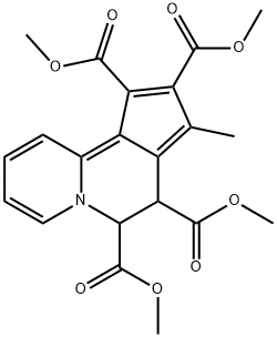6,7-Dihydro-8-methylcyclopenta[a]quinolizine-6,7,9,10-tetracarboxylic acid tetramethyl ester