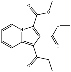 1-Propionyl-2,3-indolizinedicarboxylic acid dimethyl ester