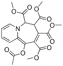 10-Acetyloxy-6,7-dihydropyrido[1,2-a]azepine-6,7,8,9-tetracarboxylic acid tetramethyl ester