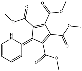 5-[Pyridin-2(1H)-ylidene]-1,3-cyclopentadiene-1,2,3,4-tetracarboxylic acid tetramethyl ester