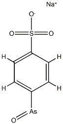Benzenesulfonic acid, 4-arsenoso-, sodium salt