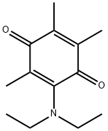2-(Diethylamino)-3,5,6-trimethyl-2,5-cyclohexadiene-1,4-dione