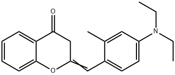 2-[[4-(Diethylamino)-2-methylphenyl]methylene]-2,3-dihydro-4H-1-benzopyran-4-one
