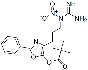 2-phenyl-4-(3-(N-nitroguanidino)propyl)-5-pivaloyloxyoxazole