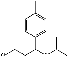 4-[3-chloro-1-(1-methylethoxy)propyl]toluene