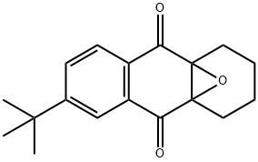 6-(1,1-Dimethylethyl)-1,2,3,4-tetrahydro-4a,9a-epoxyanthracene-9,10-dione