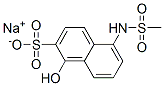 1-Hydroxy-5-[(methylsulfonyl)amino]-2-naphthalenesulfonic acid sodium salt