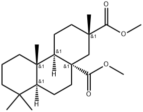 Methyl trans-4a,cis-4b,trans-8a,cis-10a-perhydro-trans-2,4b,8,8-tetram ethylphenanthrene-2,10a-dicarboxylate, [2S-(12aalpha-4b.beta,8aalpha,1 0balpha)]-