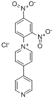 4,4-BIPYRIDINIUM, 1-(2,4-DINITROPHENYL)-, CHLORIDE