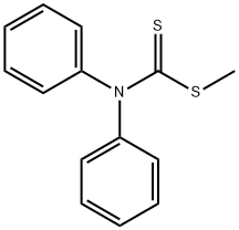 Methyldiphenylcarbamodithioate