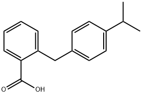 2-[[4-(1-Methylethyl)phenyl]methyl]benzoic acid