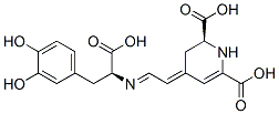 (2S)-4-[(1E,2E)-2-[[(S)-1-Carboxy-2-(3,4-dihydroxyphenyl)ethyl]imino]ethylidene]-1,2,3,4-tetrahydro-2,6-pyridinedicarboxylic acid