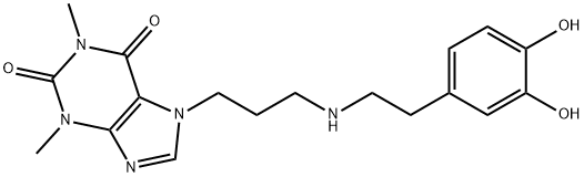 7-propyltheophylline dopamine