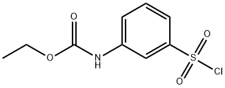 [3-(Chlorosulfonyl)phenyl]carbamic acid ethyl ester