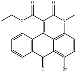 6-Bromo-2,7-dihydro-3-methyl-2,7-dioxo-3H-dibenz[f,ij]isoquinoline-1-carboxylic acid ethyl ester