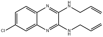 6-Chloro-N,N'-bis(2-propenyl)-2,3-quinoxalinediamine