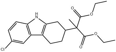 diethyl (6-chloro-2,3,4,9-tetrahydro-1H-carbazol-2-yl)methylmalonate