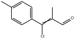 3-chloro-3-(4-methylphenyl)methacrylaldehyde