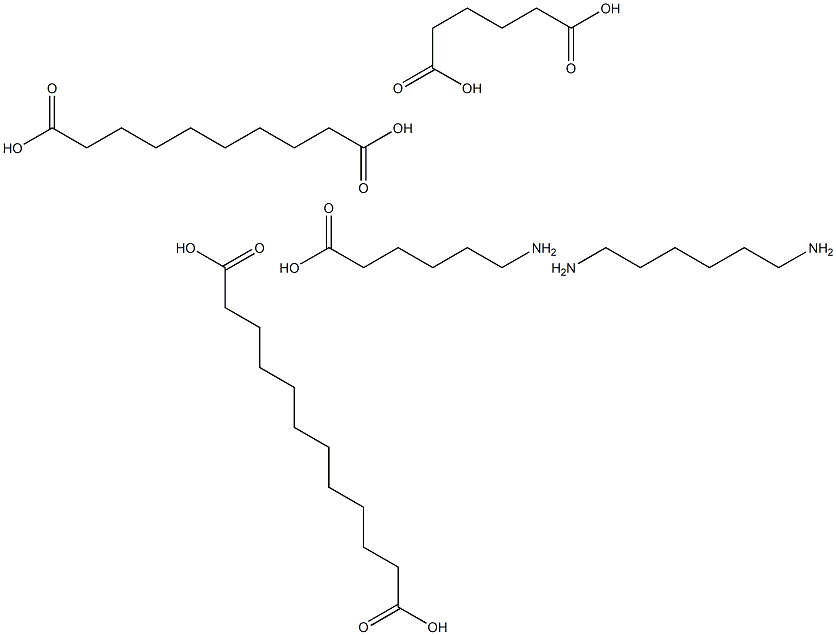 Dodecanedioic acid, polymer with 6-aminohexanoic acid, decanedioic acid, 1,6-hexanediamine and hexanedioic acid