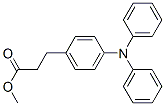 4-(Diphenylamino)benzenepropanoic acid methyl ester