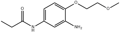 N-[3-amino-4-(2-methoxyethoxy)phenyl]propionamide