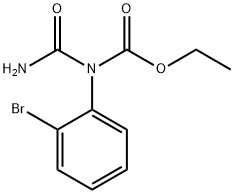 2-(o-Bromophenyl)allophanic acid ethyl ester