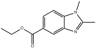 1H-BenziMidazole-5-carboxylic acid, 1,2-diMethyl-, ethyl ester