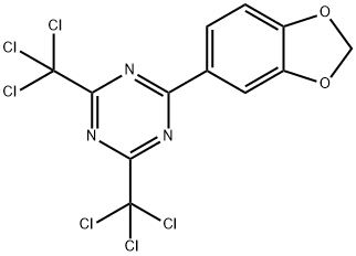 2-(1,3-苯并二氧戊环-5-基)-4,6-双(三氯甲基)-1,3,5-三嗪