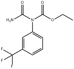 N-(Aminocarbonyl)-N-[3-(trifluoromethyl)phenyl]carbamic acid ethyl ester