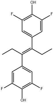 3,5,3',5'-tetrafluorodiethylstilbestrol