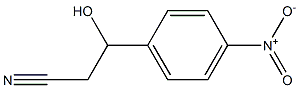 β-Hydroxy-4-nitrobenzenepropanenitrile
