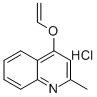 Quinoline, 2-methyl-4-(vinyloxy)-, hydrochloride