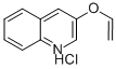 Quinoline, 3-(vinyloxy)-, hydrochloride