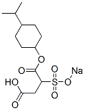 2-(Sodiosulfo)butanedioic acid 1-(1-methylethyl)4-cyclohexyl ester