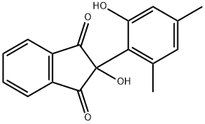 2-Hydroxy-2-(6-hydroxy-2,4-xylyl)-1,3-indandione