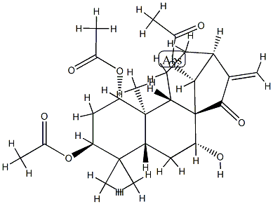(14R)-1α,3β,14-Triacetoxy-7α-hydroxykaur-16-en-15-one