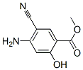 Benzoic acid, 4-amino-5-cyano-2-hydroxy-, methyl ester (9CI)