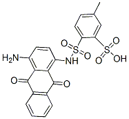 4-[[(4-amino-9,10-dihydro-9,10-dioxo-1-anthryl)amino]sulphonyl]toluene-3-sulphonic acid