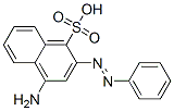 4-amino(phenylazo)naphthalene-1-sulphonic acid