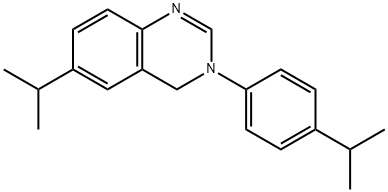 3,4-dihydro-6-(isopropyl)-3-[4-(isopropyl)phenyl]quinazoline
