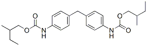 [Methylenebis(4,1-phenylene)]bis(carbamic acid)bis(2-methylbutyl) ester